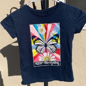 Baby Girls’ Navy 365 for Kids Garanimals T-Shirt (Size: 4)